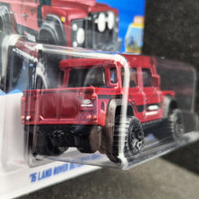 Load image into Gallery viewer, Hot Wheels 2025 '15 Land Rover Defender Double Cab Red #179 HW Dirt 10/10 New