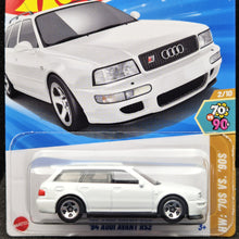 Load image into Gallery viewer, Hot Wheels 2025 '94 Audi Avant RS2 White #29 HW: '70s VS. '90s 2/10 New Long Card