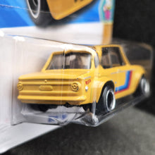 Load image into Gallery viewer, Hot Wheels 2025 BMW 2002 Mustard Yellow #77 HW: '70s VS. '90s 5/10 New Long Card