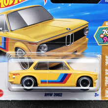 Load image into Gallery viewer, Hot Wheels 2025 BMW 2002 Mustard Yellow #77 HW: '70s VS. '90s 5/10 New