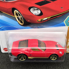 Load image into Gallery viewer, Hot Wheels 2025 '71 Lamborghini Miura SV Red #78 HW: '70s VS. '90s 6/10 New Long Card
