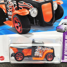 Load image into Gallery viewer, Hot Wheels 2025 Gotta Go Matte Black #84 HW Designed By 3/5 New Long Card
