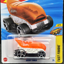 Load image into Gallery viewer, Hot Wheels 2025 Sushi Tuner Transparent Orange #106 Fast Foodie 2/5 New Long Card