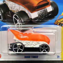 Load image into Gallery viewer, Hot Wheels 2025 Sushi Tuner Transparent Orange #106 Fast Foodie 2/5 New Long Card