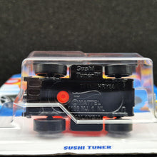 Load image into Gallery viewer, Hot Wheels 2025 Sushi Tuner Transparent Orange #106 Fast Foodie 2/5 New Long Card
