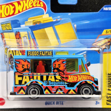 Load image into Gallery viewer, Hot Wheels 2025 Quick Bite Light Blue #149 Fast Foodie 3/5 New