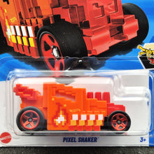 Load image into Gallery viewer, Hot Wheels 2025 Pixel Shaker Orange #138 HW Ride-Ons 5/5 New Long Card