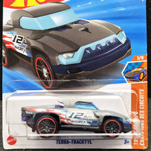 Load image into Gallery viewer, Hot Wheels 2025 Terra-Tracktyl Grey #204 HW Track Champs 1/5 New Long Card