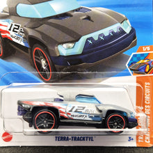 Load image into Gallery viewer, Hot Wheels 2025 Terra-Tracktyl Grey #204 HW Track Champs 1/5 New Long Card