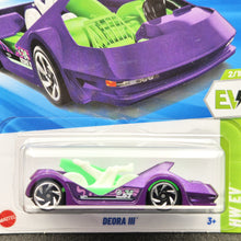 Load image into Gallery viewer, Hot Wheels 2025 Deora III Purple #10 HW EV 2/10 New Long Card