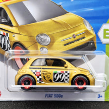 Load image into Gallery viewer, Hot Wheels 2025 Fiat 500e Gold #33 HW EV 3/10 New