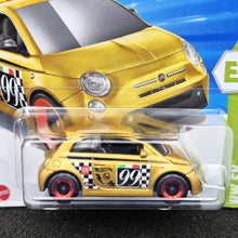 Load image into Gallery viewer, Hot Wheels 2025 Fiat 500e Gold #33 HW EV 3/10 New