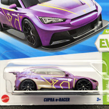 Load image into Gallery viewer, Hot Wheels 2025 Cupra e-Racer Plum #72 HW EV 4/10 New Long Card