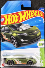 Load image into Gallery viewer, Hot Wheels 2025 Chevy Super Volt Olive Green #101 HW EV 7/10 New Long Card