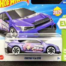Load image into Gallery viewer, Hot Wheels 2025 Custom KIA EV6 Lavender #120 HW EV 8/10 New