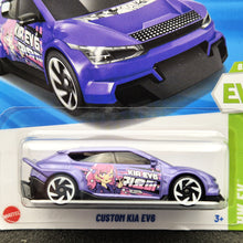 Load image into Gallery viewer, Hot Wheels 2025 Custom KIA EV6 Lavender #120 HW EV 8/10 New Long Card
