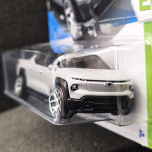 Load image into Gallery viewer, Hot Wheels 2025 Silverado EV RST Grey #86 HW EV 6/10 New Long Card