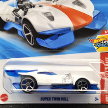 Load image into Gallery viewer, Hot Wheels 2025 Super Twin Mill White #19 Hot Wheels Let's Race 1/5 New Long Card