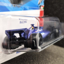 Load image into Gallery viewer, Hot Wheels 2025 Williams Racing Dark Blue #59 Track Aces 1/5 New Long Card