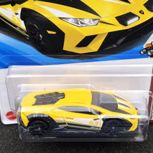 Load image into Gallery viewer, Hot Wheels 2025 Lamborghini Huracan Sterrato Yellow #41 Safari Mode 1/5 New Long Card