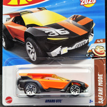 Load image into Gallery viewer, Hot Wheels 2025 Amaru GTC Neon Orange #171 Safari Mode 4/5 New Long Card