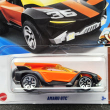 Load image into Gallery viewer, Hot Wheels 2025 Amaru GTC Neon Orange #171 Safari Mode 4/5 New Long Card