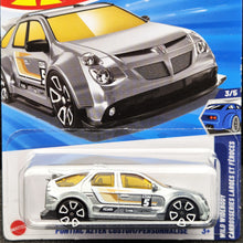 Load image into Gallery viewer, Hot Wheels 2025 Pontiac Aztek Custom Silver #205 Wild Widebody 3/5 New Long Card