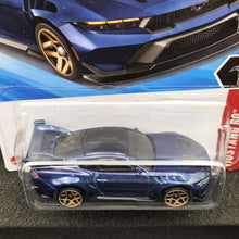 Load image into Gallery viewer, Hot Wheels 2025 Ford Mustang GTD Dark Blue #34 Mustang 60 1/5 New Long Card