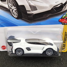 Load image into Gallery viewer, Hot Wheels 2025 Czinger 21C White #192 Peak Pursuit 1/10 New Long Card