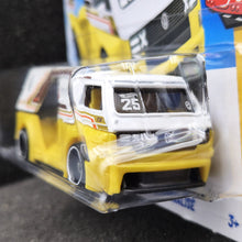 Load image into Gallery viewer, Hot Wheels 2025 VW T3 Custom White/Yellow #200 Peak Pursuit 3/10 New