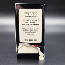 Load image into Gallery viewer, Trax - 1940’s Chevrolet Blitz Wagon – Fire Fighting Tanker #TR8 1:50 Die Cast Model