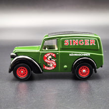 Load image into Gallery viewer, Lledo Days Gone/Vanguards 1950 Morris Z Van - Singer Sewing Machine #58009 Diecast
