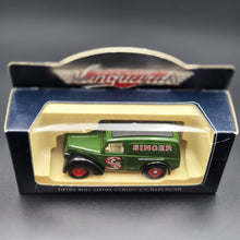 Load image into Gallery viewer, Lledo Days Gone/Vanguards 1950 Morris Z Van - Singer Sewing Machine #58009 Diecast