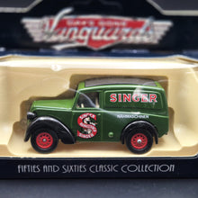 Load image into Gallery viewer, Lledo Days Gone/Vanguards 1950 Morris Z Van - Singer Sewing Machine #58009 Diecast