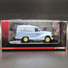 Load image into Gallery viewer, Corgi Road Traders Austin A40 Van Cow &amp; Gate Ltd #VA00319 Drive Time 1:43 Model Limited Edition
