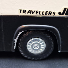 Load image into Gallery viewer, Joal Compact Volvo C10M Coach - "Jetways Travellers" #149 White/Black 1:50 Die Cast Model