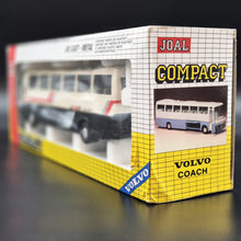 Load image into Gallery viewer, Joal Compact Volvo C10M Coach - "Jetways Travellers" #149 White/Black 1:50 Die Cast Model