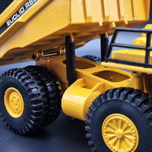 Load image into Gallery viewer, Joal Compact Euclid R85 B Dump Truck #242 Yellow 1:50 Die Cast Model