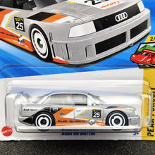 Load image into Gallery viewer, Hot Wheels 2025 Audi 90 Quattro Grey #199 Peak Pursuit 2/10 New Long Card