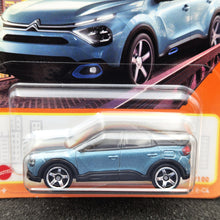 Load image into Gallery viewer, Matchbox 2024 Citroen e-C4 Light Blue #84 MBX Metro New Sealed Box