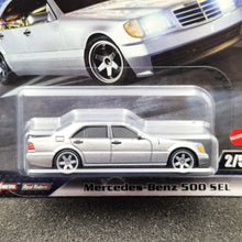 Load image into Gallery viewer, Hot Wheels 2024 Mercedes-Benz 500 SEL Silver Fast &amp; Furious Premium 2/5 New