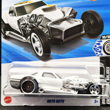 Load image into Gallery viewer, Hot Wheels 2025 Hoto Roto White #158 Rod Squad 10/10 New Long Card