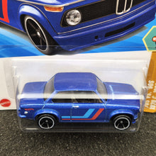 Load image into Gallery viewer, Hot Wheels 2025 BMW 2002 Blue #77 HW: '70s VS. '90s 5/10 New Long Card