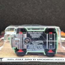 Load image into Gallery viewer, Hot Wheels 2024 '60s Fiat 500 D Modificado Seafoam #97 Hot Wheels Boulevard New