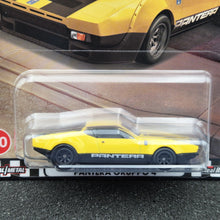 Load image into Gallery viewer, Hot Wheels 2024 De Tomaso Pantera Gruppo 4 Yellow Hot Wheels Boulevard #110 New