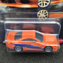 Load image into Gallery viewer, Hot Wheels 2025 Nissan Silvia (S15) Orange Fast &amp; Furious Graphic Remix 4/5 New