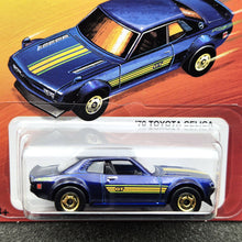 Load image into Gallery viewer, Hot Wheels 2025 '70 Toyota Celica Dark Blue The Hot Ones Series 4/8 New Long Card