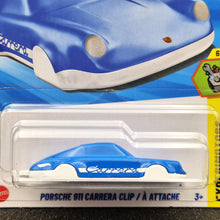 Load image into Gallery viewer, Hot Wheels 2025 Porsche 911 Carrera Clip Blue #187 Experimotors 6/10 New Long Card