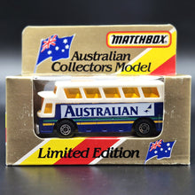 Load image into Gallery viewer, Matchbox 1987 Airport Coach Australian White MB-65 Limted Edition - Unopened Box
