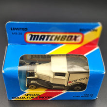 Load image into Gallery viewer, Matchbox 1989 Ford Model A Van The Australian White Series 1-75 MB38 Limited Edition Boxed